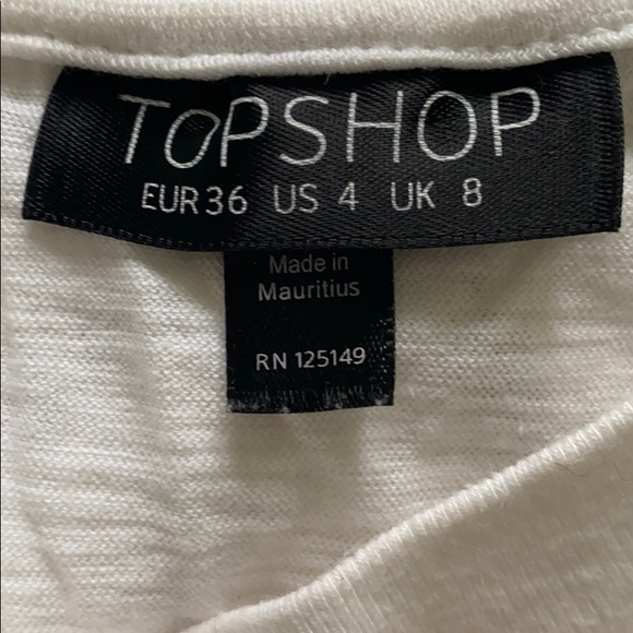 Tie front crop top - Picture 2 of 2